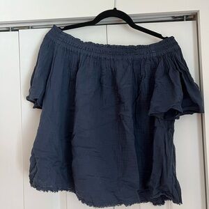 Velvet by Graham & Spencer Navy Blouse